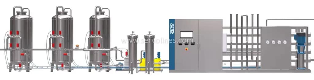 8T/H Reverse Osmosis Water Treatment System 8T/H Reverse Osmosis Water Treatment System