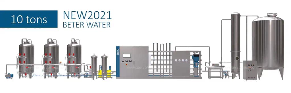 10T/H Reverse Osmosis Water Treatment System 10T/H Reverse Osmosis Water Treatment System