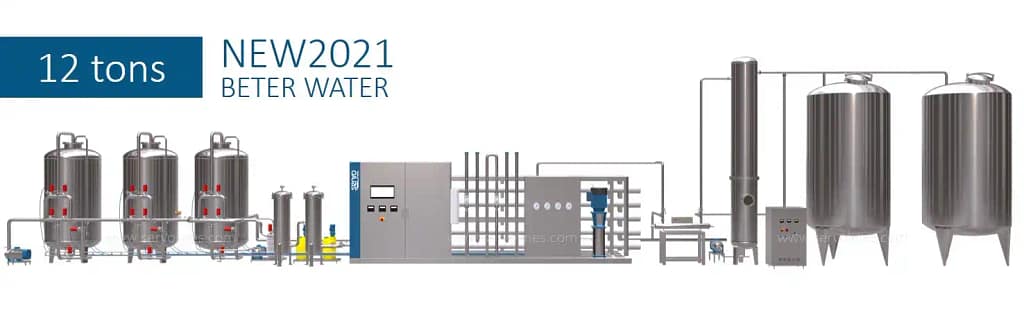 12T/H Reverse Osmosis Water Treatment System 12T/H Reverse Osmosis Water Treatment System