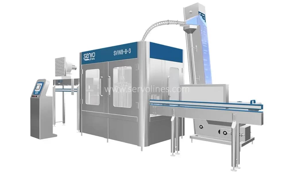Water Filling Machine SVW8-8-3 Water Filling Machine SVW8-8-3