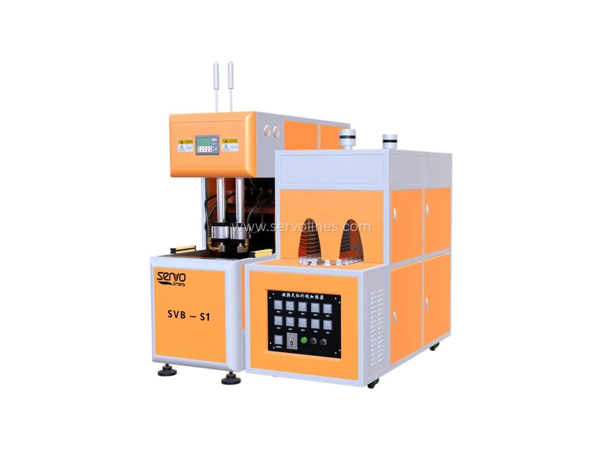 Semi-Automatic two cavities blowing Machine SVB-S1 Semi-Automatic two cavities blowing Machine SVB-S1