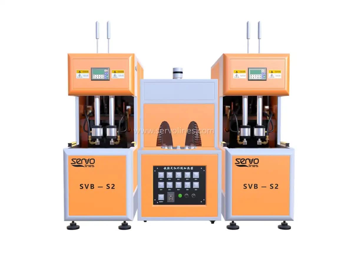 Semi-Automatic two cavities blowing line SVB-S2 Semi-Automatic two cavities blowing line SVB-S2 - Image 2