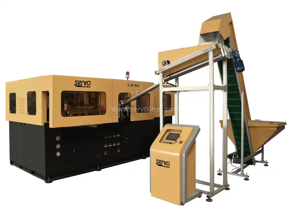 Fully servo high-speed blow molding machine LX-6E Fully servo high-speed blow molding machine LX-6E