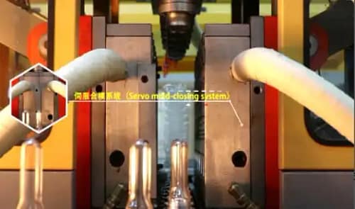 Fully servo high-speed blow molding machine LX-6E Fully servo high-speed blow molding machine LX-6E