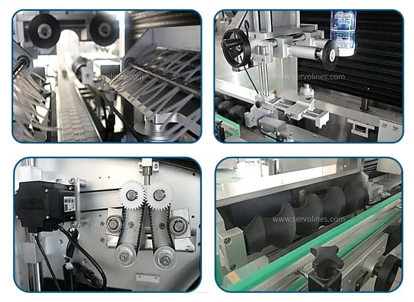 Automatic shrink sleeve labeling machine SVL-150 Automatic shrink sleeve labeling machine SVL-150