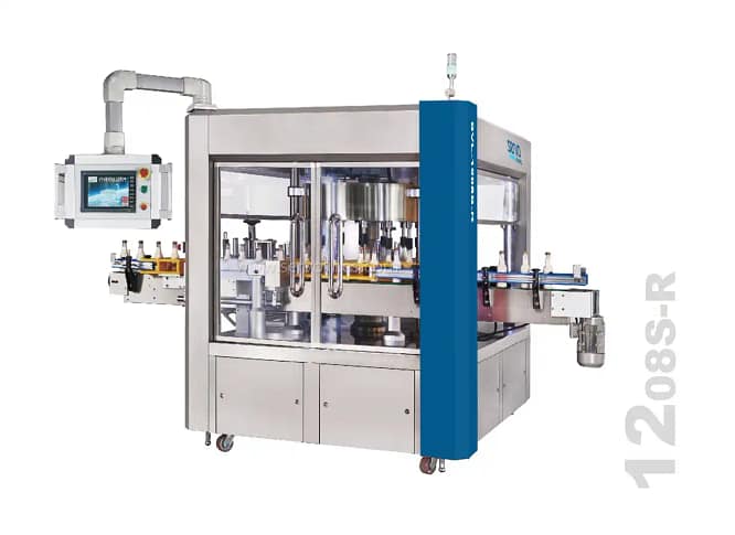 Automatic Rotary OPP Hot Glue Labeling Machine SVL-1208S-R Automatic Rotary OPP Hot Glue Labeling Machine SVL-1208S-R