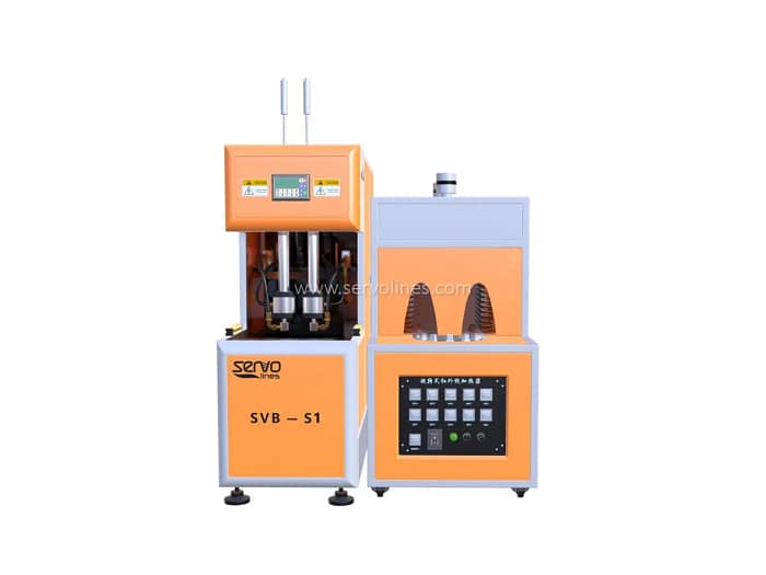 Semi-Automatic two cavities blowing Machine SVB-S1 Semi-Automatic two cavities blowing Machine SVB-S1