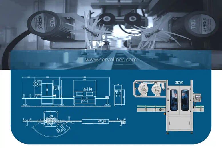High-speed shrink sleeve labeling machine SVL-300 High-speed shrink sleeve labeling machine SVL-300