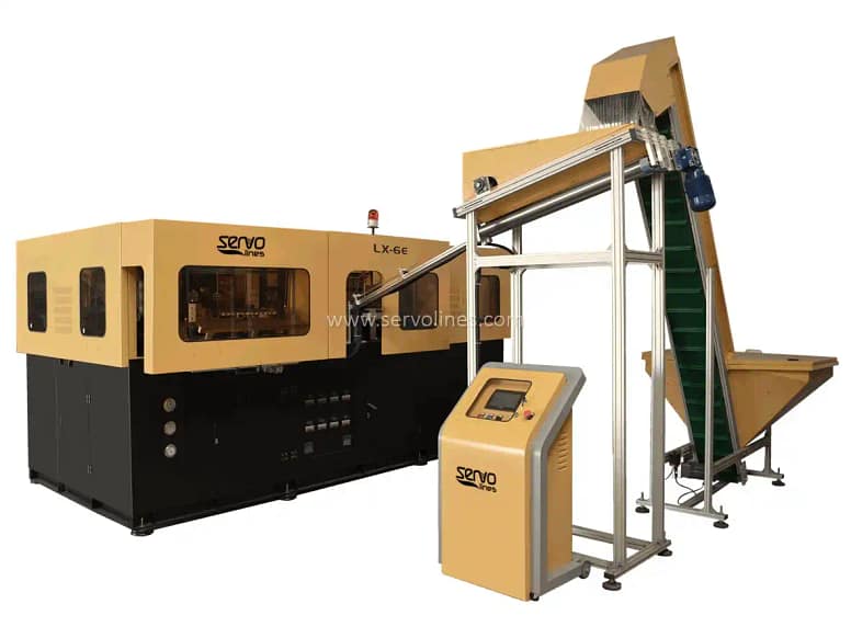 Fully servo high-speed blow molding machine LX-6E Fully servo high-speed blow molding machine LX-6E
